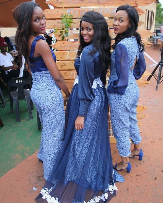Stylish Shweshwe Traditional Wedding Dresses - African 4
