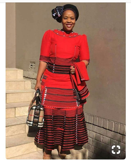 Xhosa Umbhaco Traditional Attire for Ladies - African 4