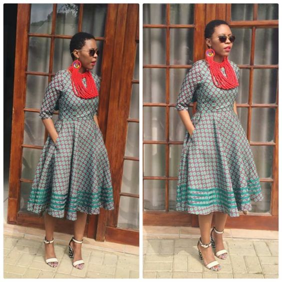 Check Out These Latest Shweshwe Styles (Photos) - African 4