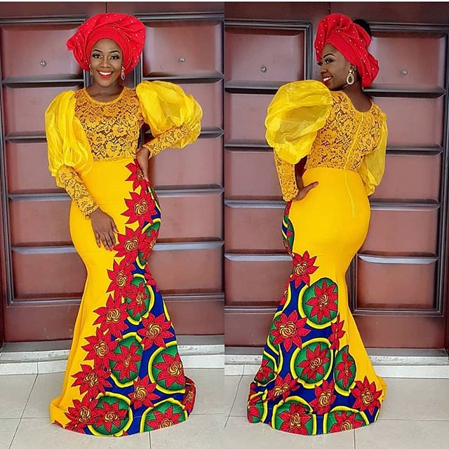 Ankara Skirt And Blouse Styles For Wedding - African 4