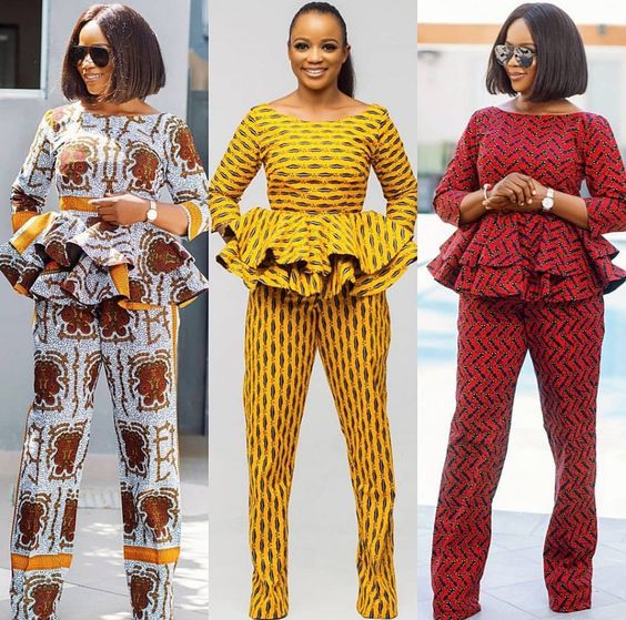 New Ankara pants and trousers styles for women - African 4