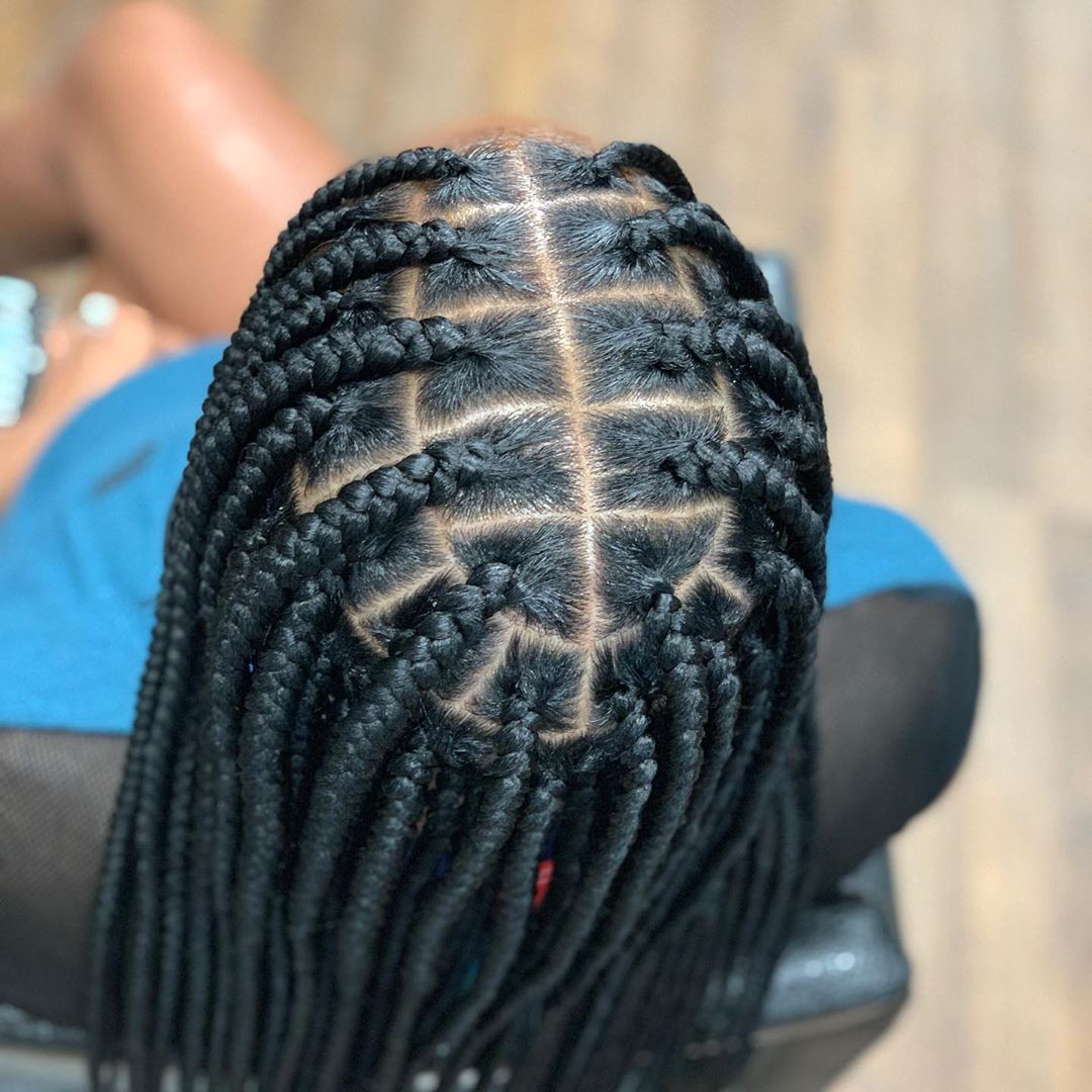 latest box braids hairstyles lovely styles 2020 - African 4