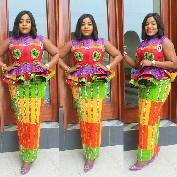 Ankara Skirt And Blouse Styles For Wedding - African 4