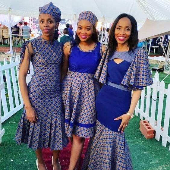 Perfect Shweshwe Dresses Style To Wear This Season - African 4