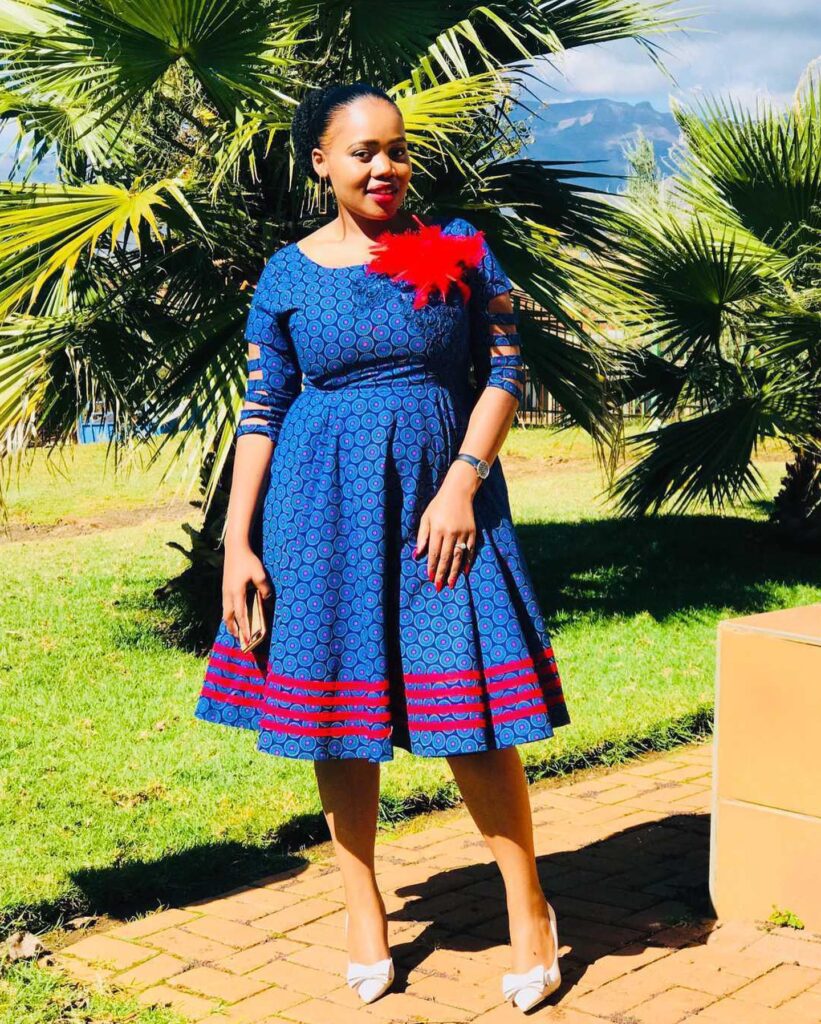 Beautiful Seshoeshoe Traditional dresses For Ladies 2023 - African 4